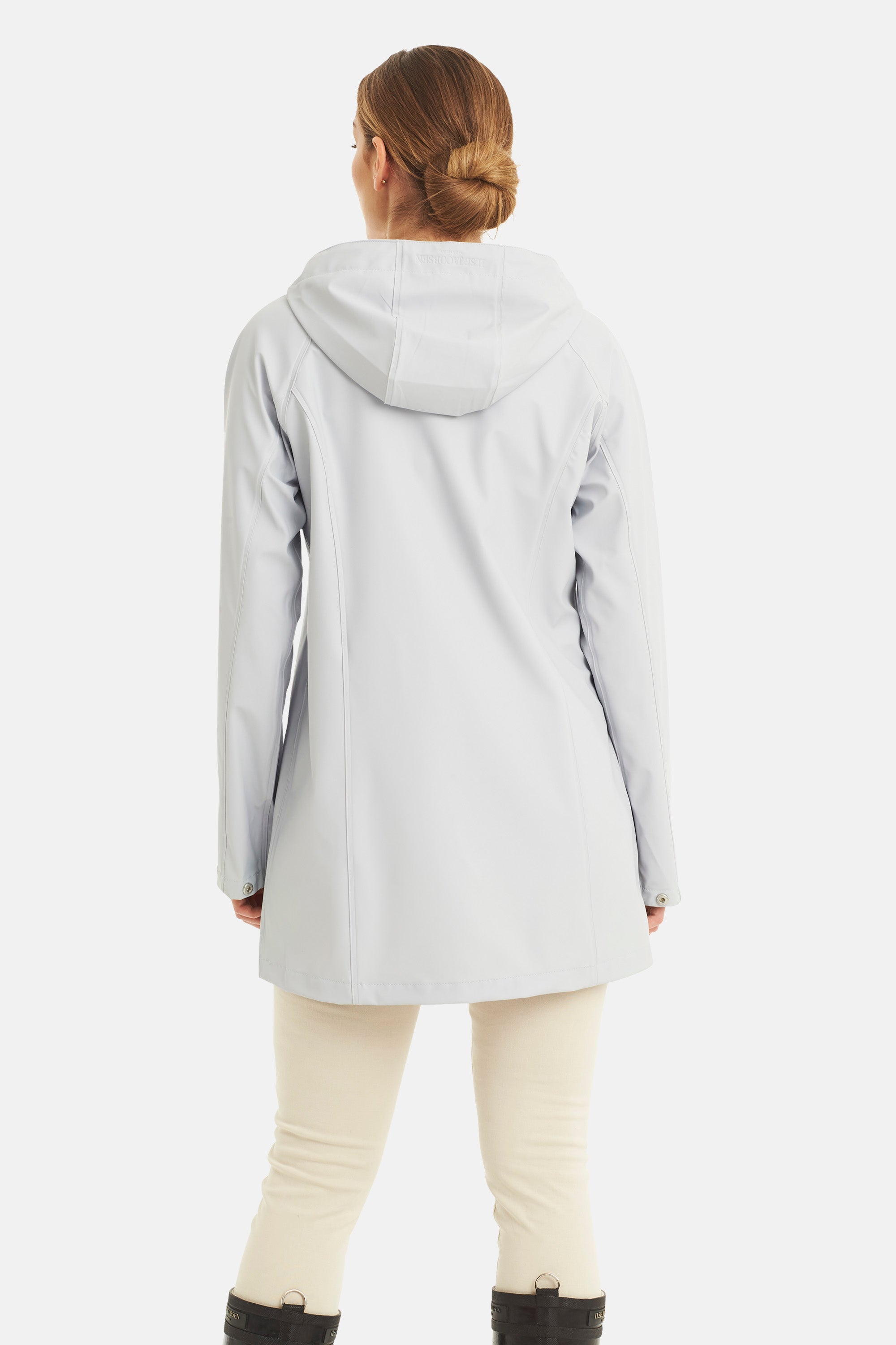 Ilse Jacobsen Hornbæk Rain Raincoat Raincoat 637 White Blue